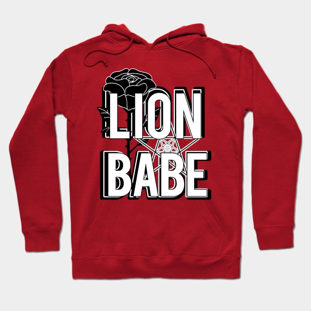 LION BABE Hoodie by LanaBanana